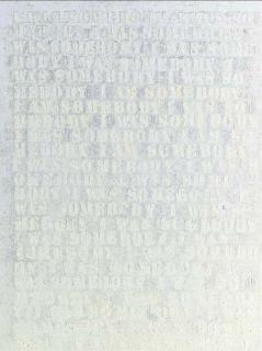Glenn Ligon - Study for I was Somebody