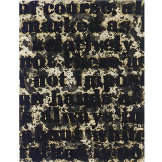 Glenn Ligon - Study For \