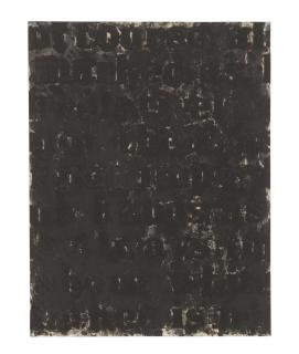 Glenn Ligon - Study for White Series