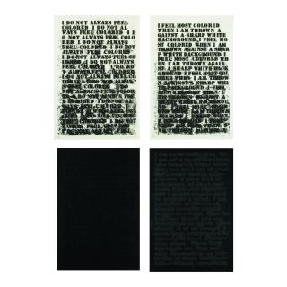 Glenn Ligon - Untitled (Four Etchings)
