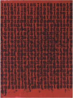 Glenn Ligon - Untitled (Numbers)