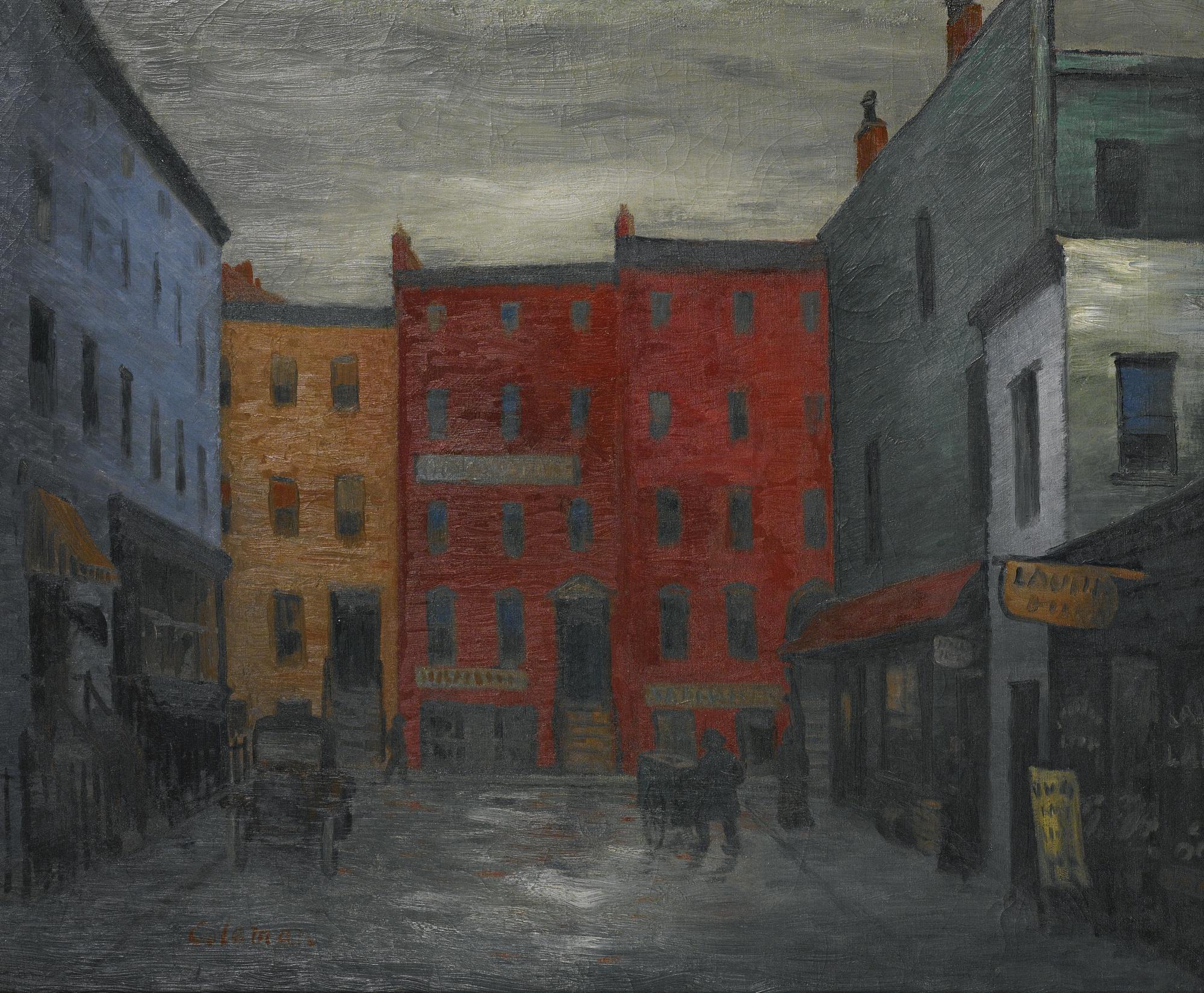 Glenn O. Coleman - Red Brick Fronts