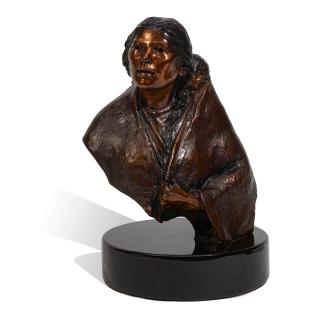 Glenna Goodacre - Study for Shoshone Mother 11 in. high