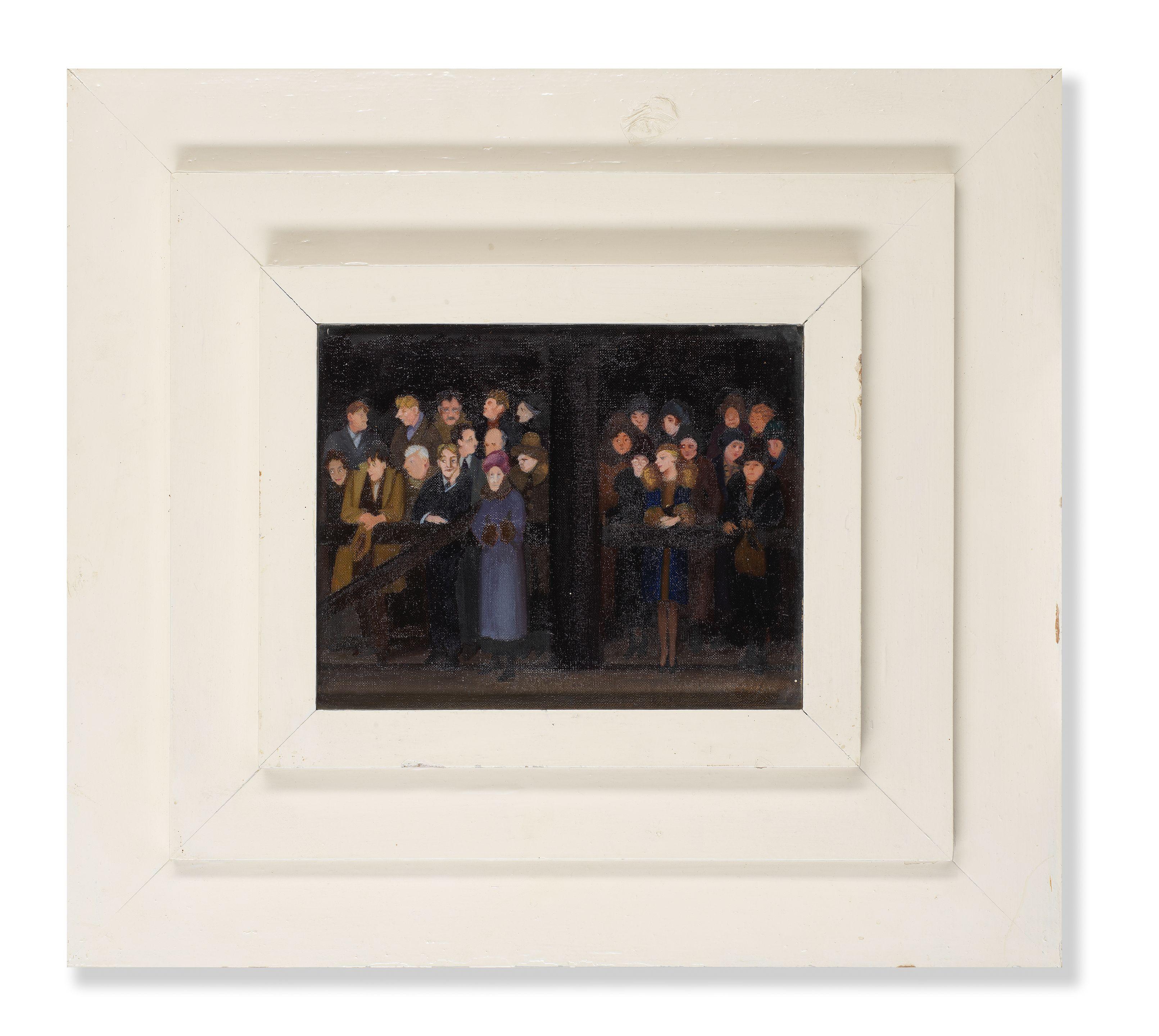 Gluck - The Unofficial Jury - Rouse Trial 20.3 x 25.3 cm. (8 x 10 in.)