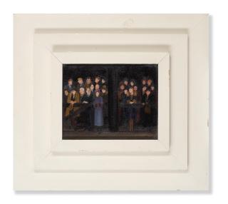 Gluck - The Unofficial Jury - Rouse Trial 20.3 x 25.3 cm. (8 x 10 in.)