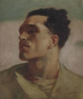 Glyn Warren Philpot, R.A. - Head Of A Man