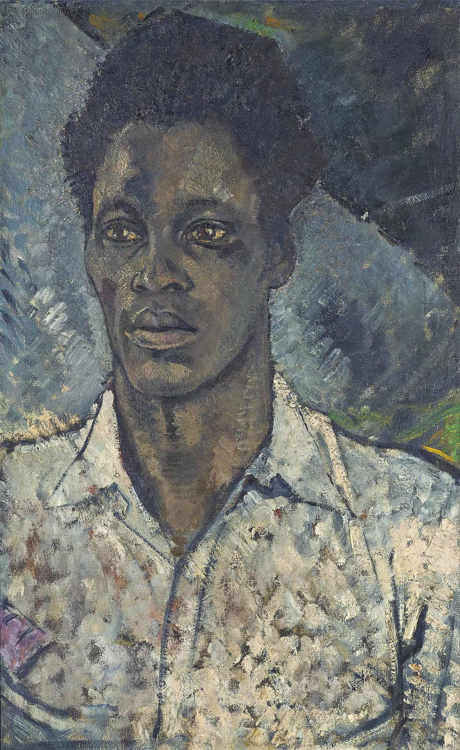 Glyn Warren Philpot, R.A. - Head of a Negro