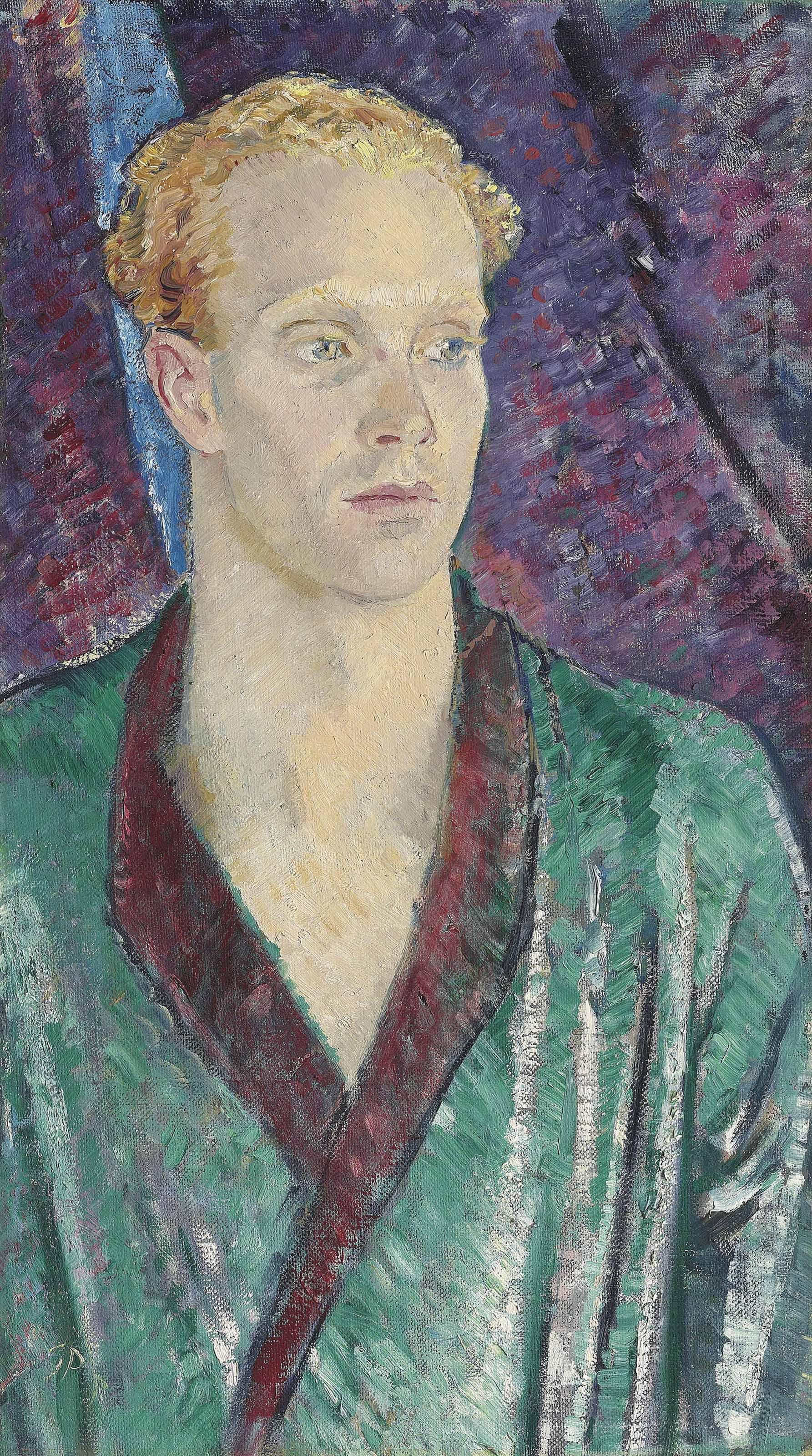 Glyn Warren Philpot, R.A. - Man with Red Hair