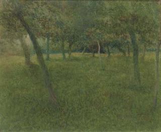 Glyn Warren Philpot, R.A. - Study of a Landscape