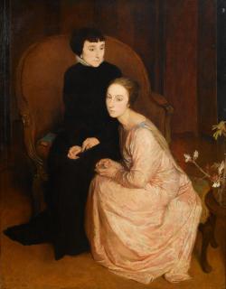 Glyn Warren Philpot R.A. - The Sisters of the Artist 142.3 x 111 cm. (56 x 43 3/4 in.)