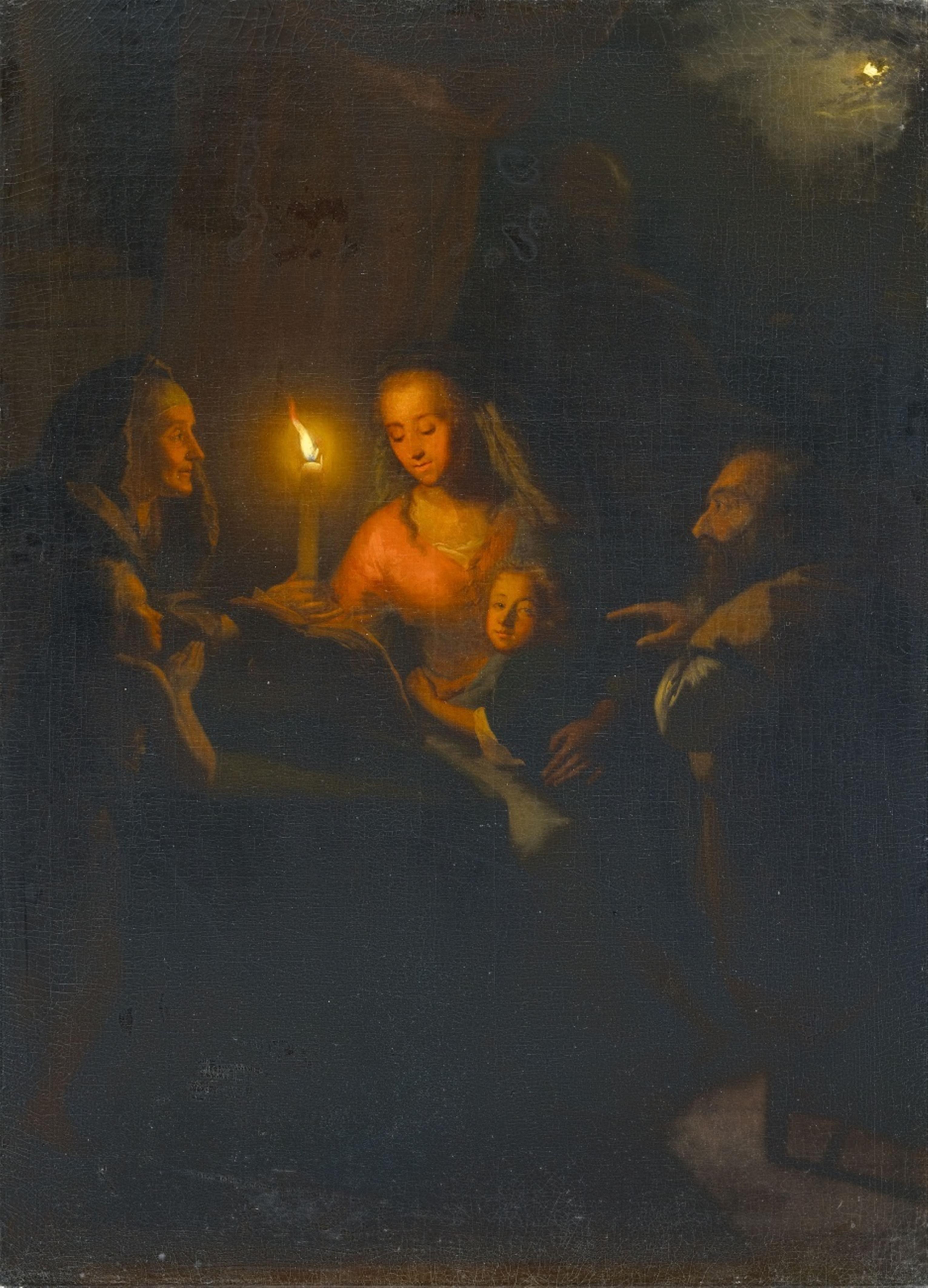 Godefridus Schalcken - Heilige Familie