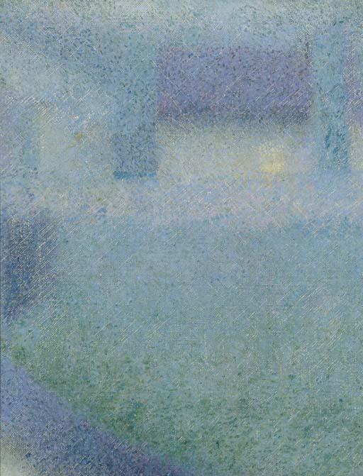 Godfrey Clive Miller - House In Moonlight