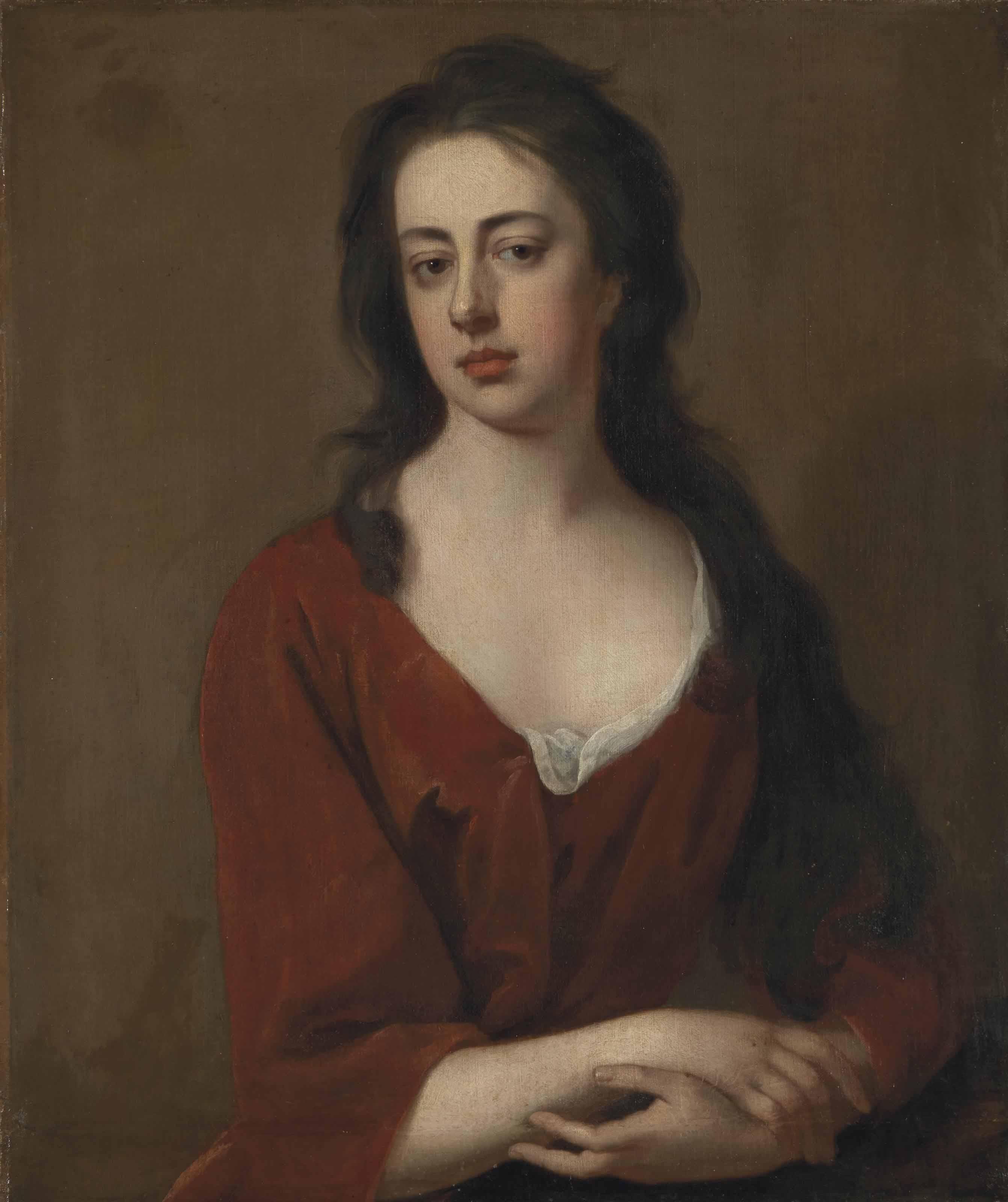 Godfrey Kneller - Portrait présumé d\'Elizabeth Harvey, née Houblon (1669-?)