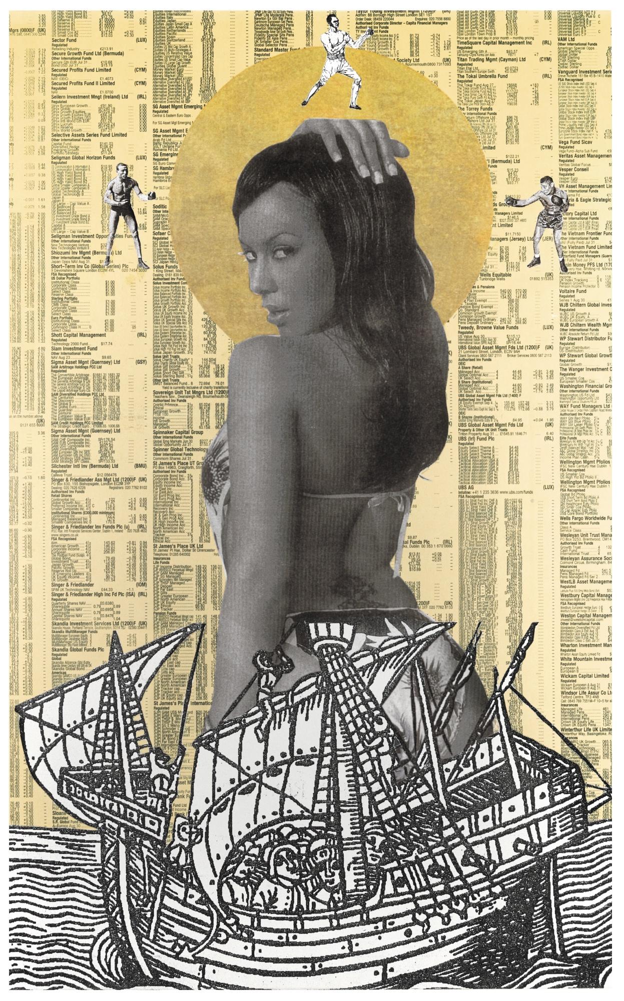 Godfried Donkor - Ghan aianbrowning Madonna 