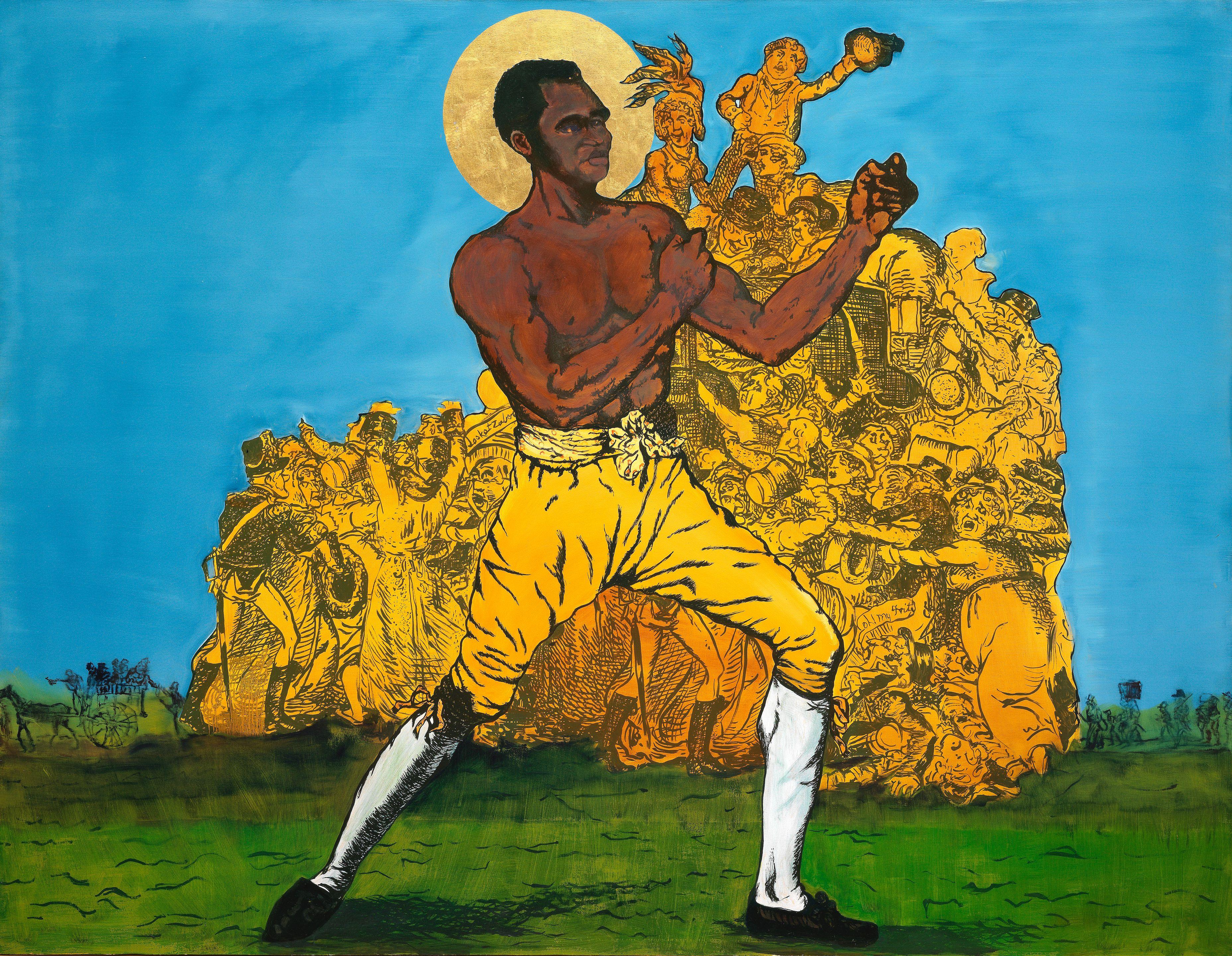 Godfried Donkor - St Bill Richmond - The Black Terror, 2010