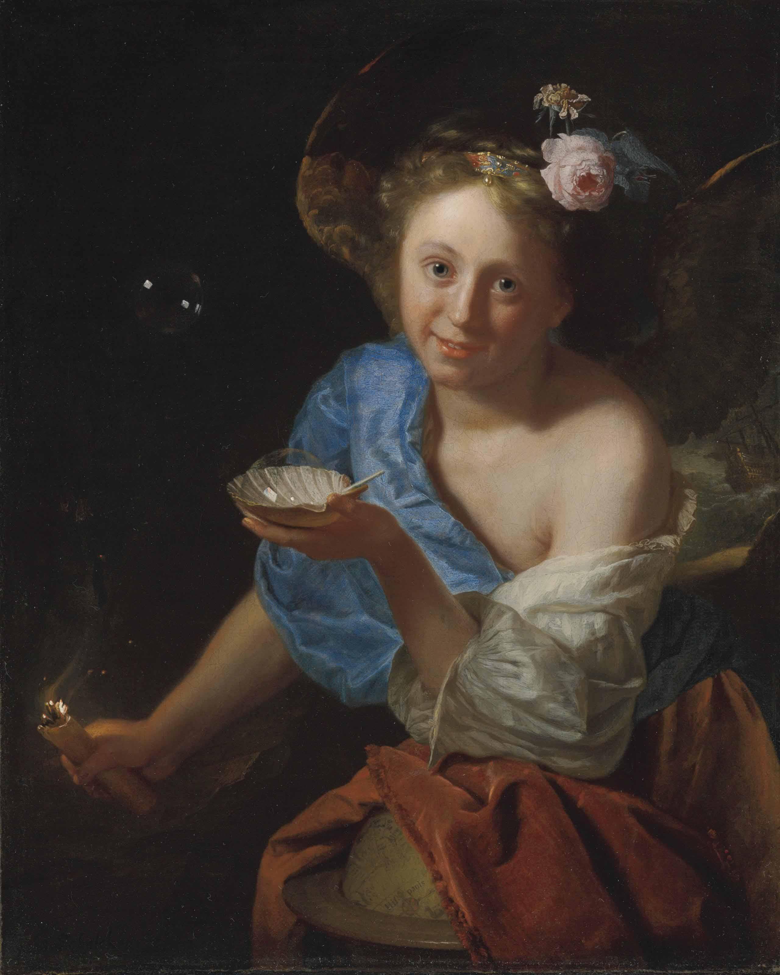 Godfried Schalcken - An allegory of Fortune