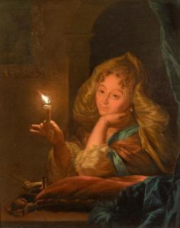 Godfried Schalcken - Im Kerzenschein