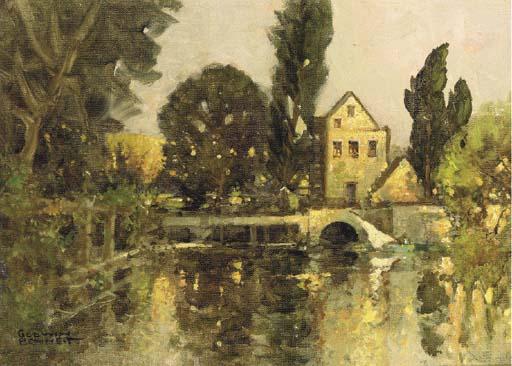 Godwin Bennett - A Sussex watermill