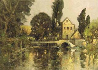 Godwin Bennett - A Sussex watermill