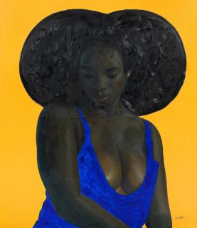 Godwin Oluwole Omofemi - Seduction, 2021 (Unframed)