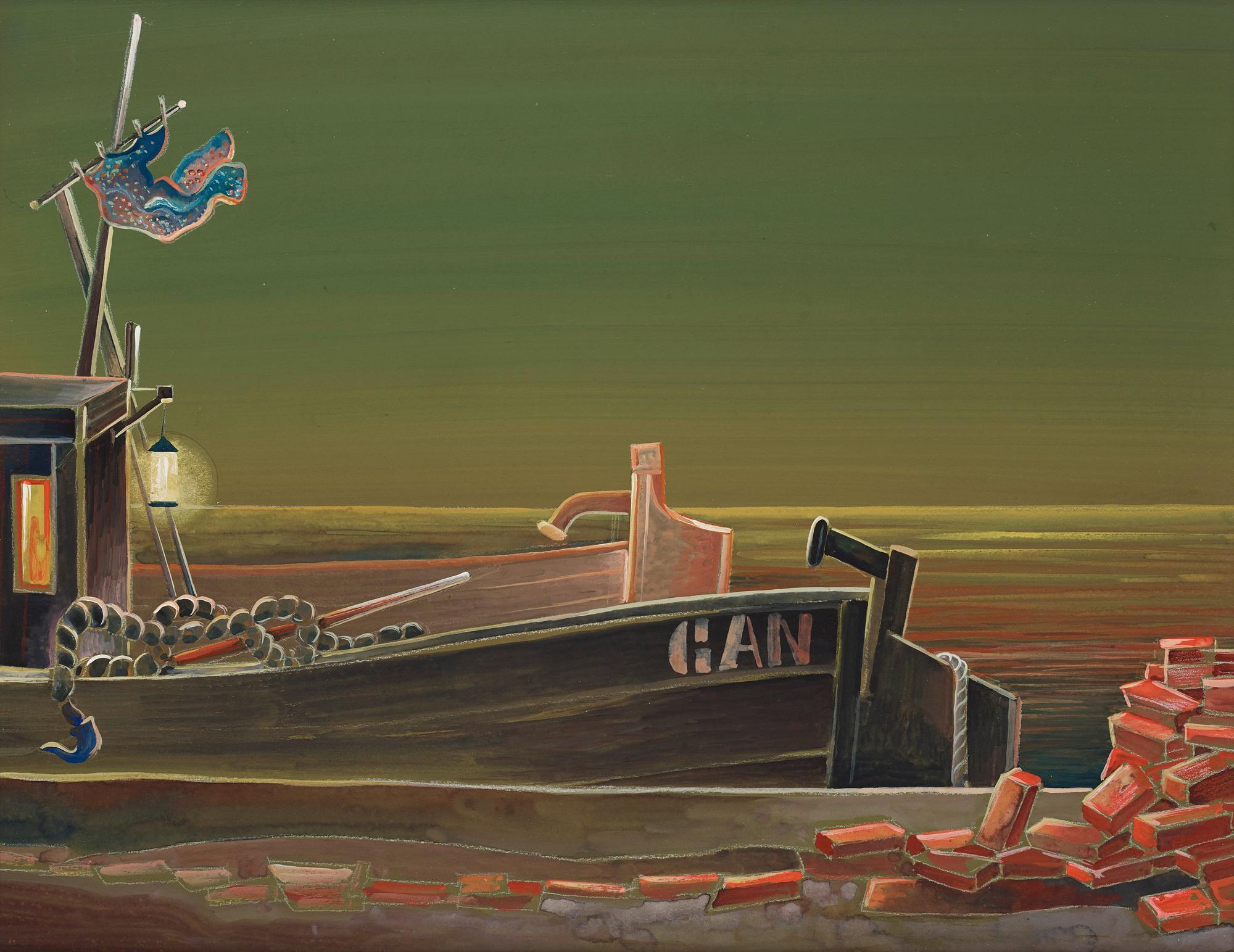 Gösta Adrian-Nilsson - In the harbour