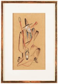 Gösta Adrian-Nilsson - Man with horn and lamp