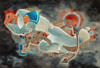 Gösta Adrian-Nilsson - Sleeping sailor