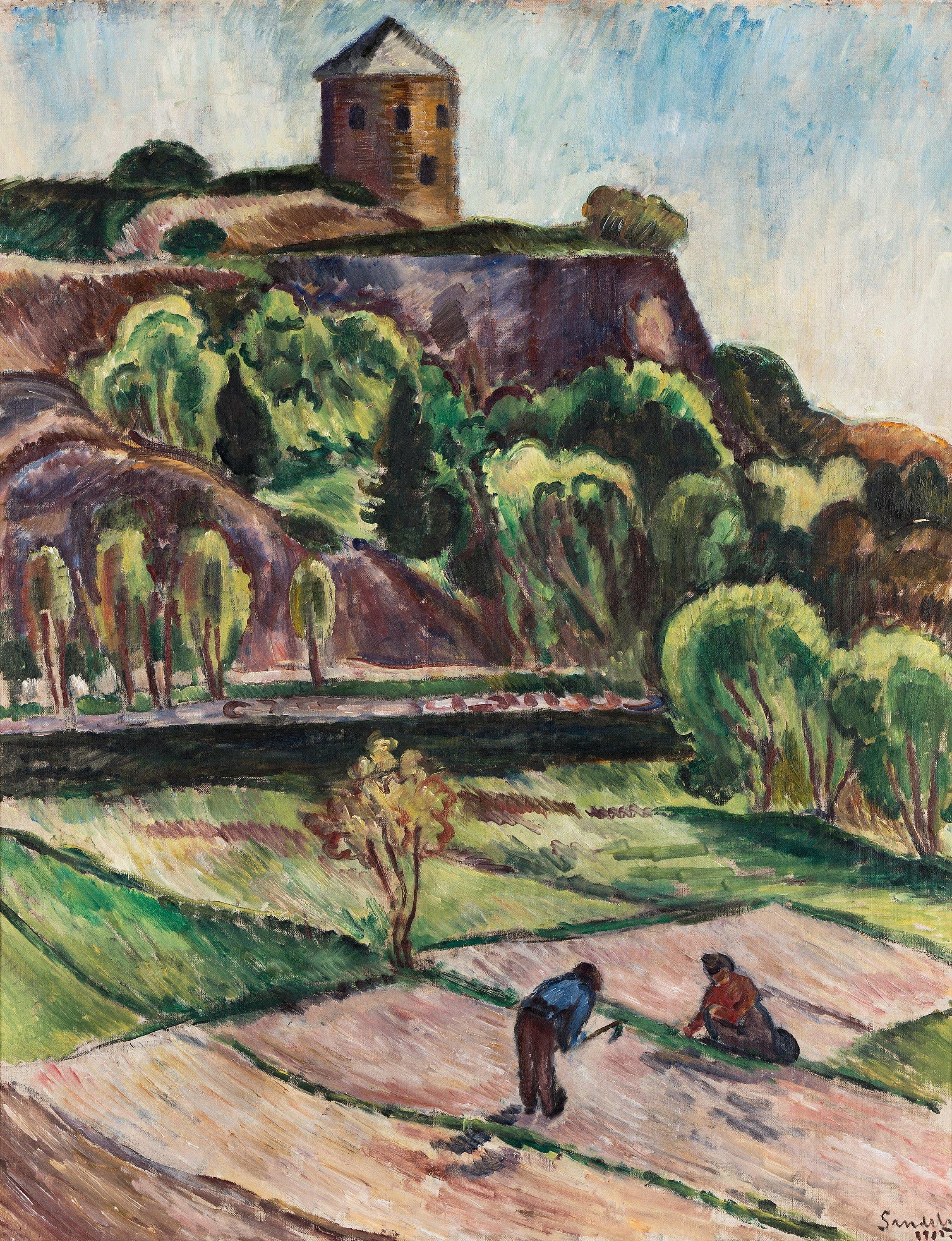 Gösta Sandels - Bohus Fortress, on the West Coast of Sweden