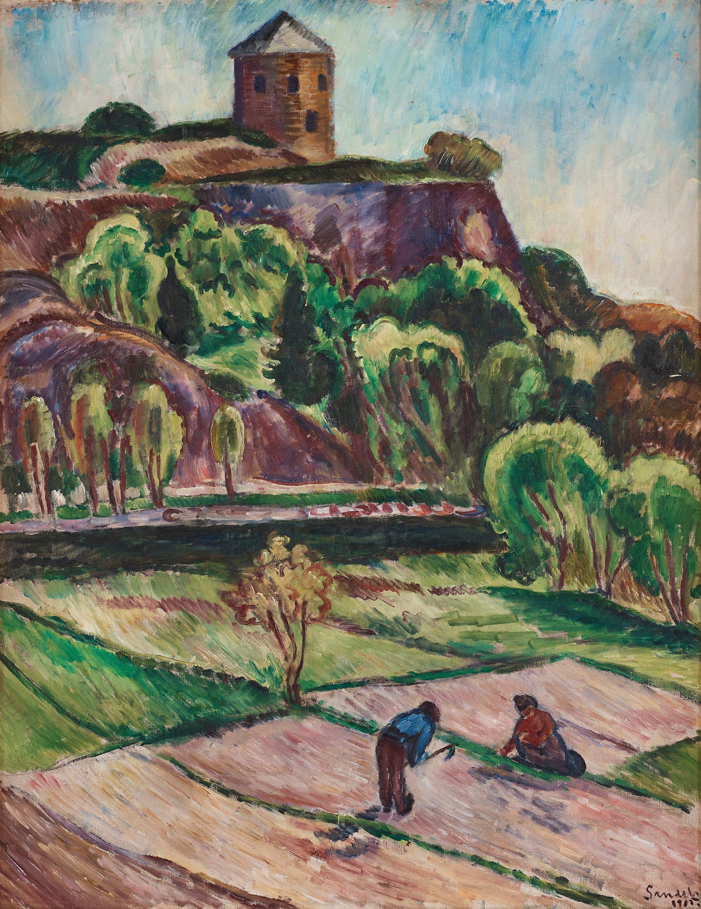 Gösta Sandels - Bohus Fortress, on the West Coast of Sweden.