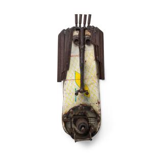 Gonçalo Mabunda - Group of 3 Masks, 2011-2012