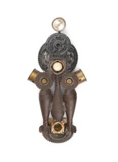 Gonçalo Mabunda - Mask, 2017 77.5 x 37.5 x 13cm (30 1/2 x 14 3/4 x 5 1/8in).