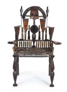 Gonçalo Mabunda - Sans titre (Throne)