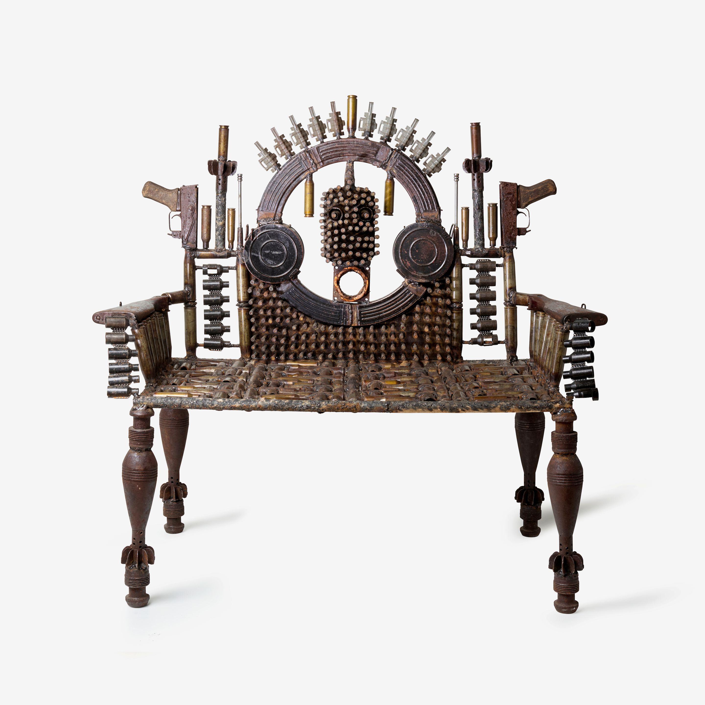 Gonçalo Mabunda - Untitled (Throne), 2015