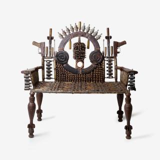 Gonçalo Mabunda - Untitled (Throne), 2015