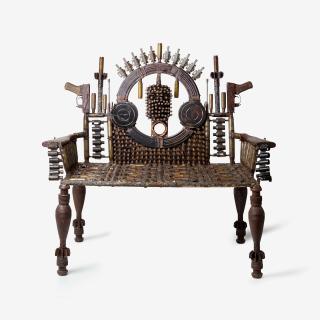 Gonçalo Mabunda - Untitled (Throne), 2015
