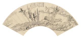 Gong Xian - A Cottage along the Coast