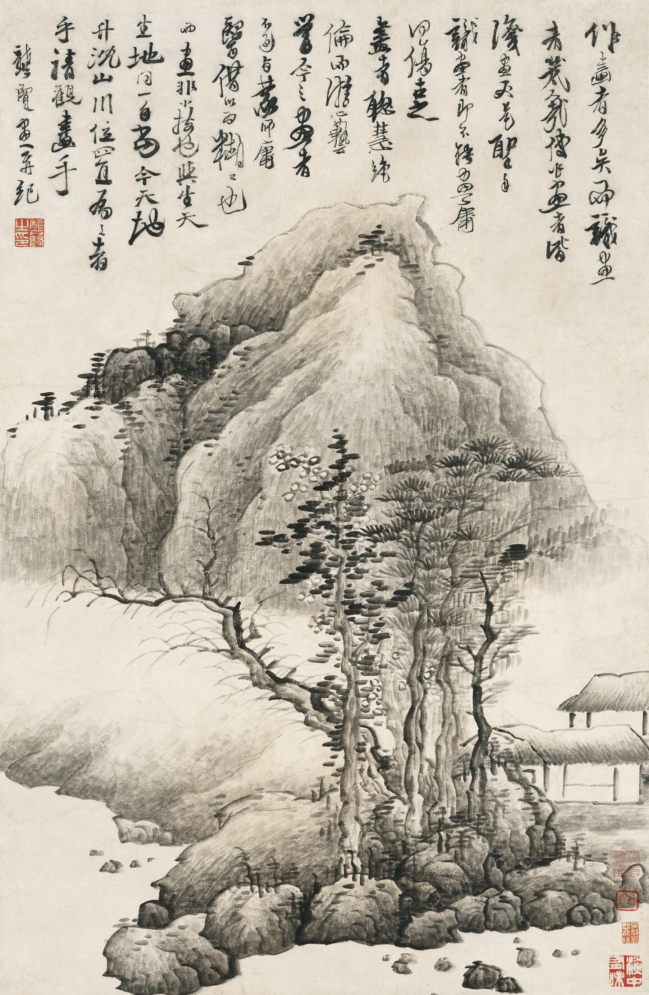 Gong Xian - Reclusive Life in the Mountains