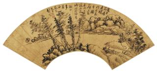 Gong Xian - Thatched Huts By The Riverside