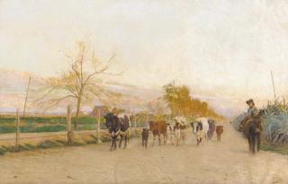 Gonzalo Bilbao y Martinez - Return from pasture