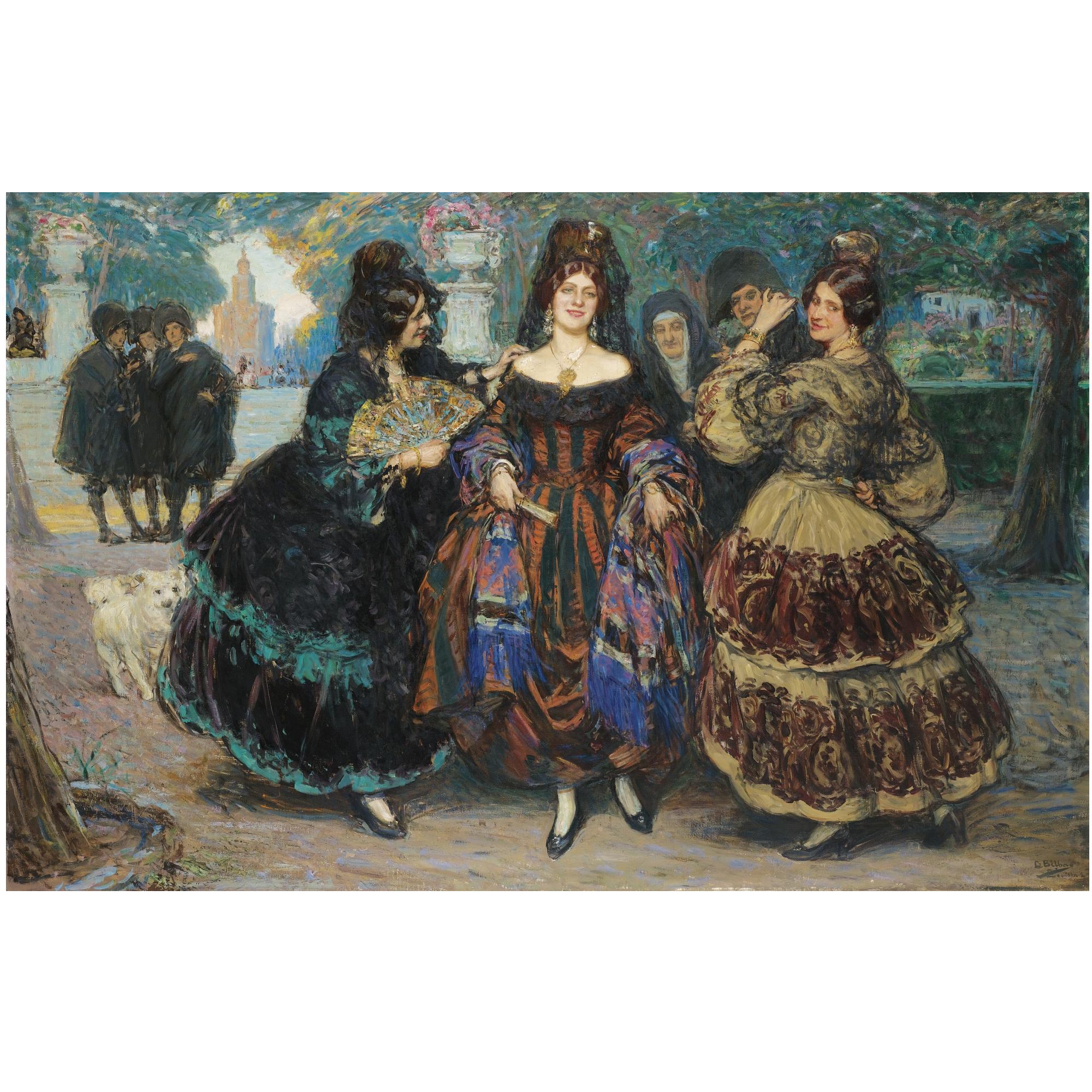 Gonzalo Bilbao - Las Majas En El Parque (Women In The Park)