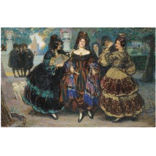 Gonzalo Bilbao - Las Majas En El Parque (Women In The Park)