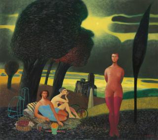 Gonzalo Cienfuegos - La sonámbula con paisaje