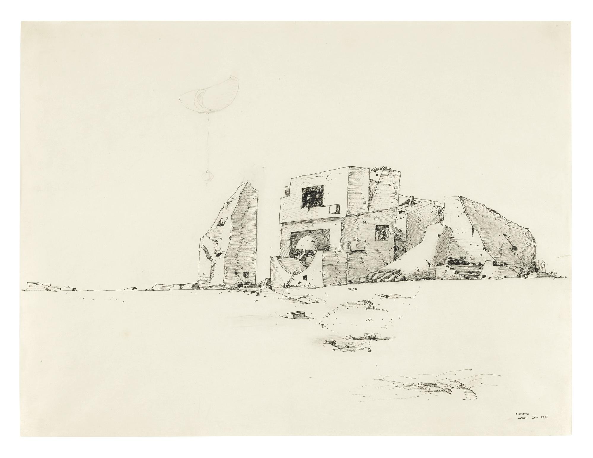 Gonzalo Fonseca - Untitled (April 26 1971) 