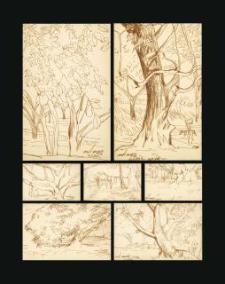 Gopal Ghose - Untitled (Forest Scenes)