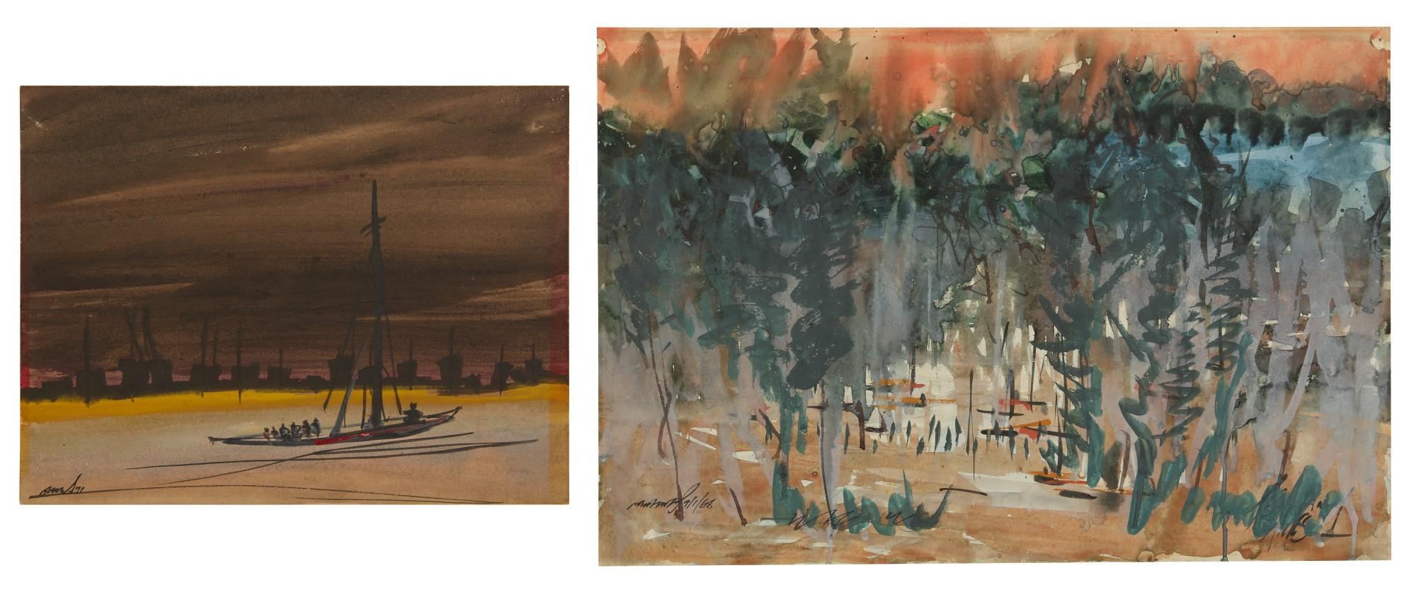 Gopal Ghose - Untitled (Set Of Two)