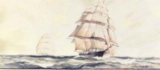 Gordan Hope Grant - The Tea Clipper Race