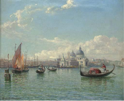 Gordon Arthur Meadows - Santa Maria Della Salute From The Grand Canal, Venice
