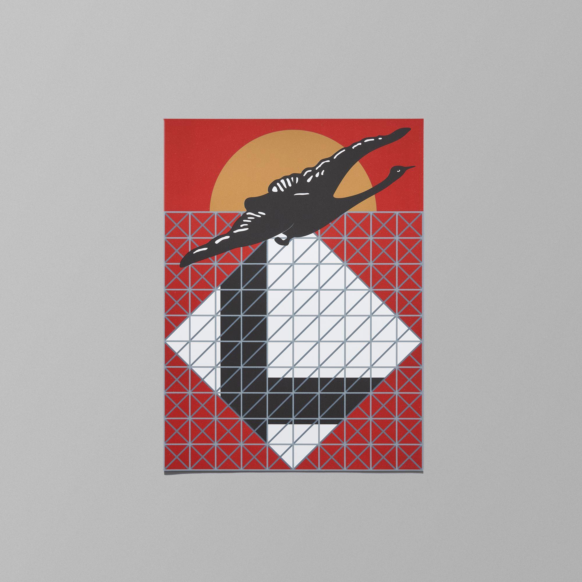 Gordon Bennett - Home Decor (Counter Composition) Black Swan, 1999