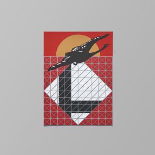 Gordon Bennett - Home Decor (Counter Composition) Black Swan, 1999