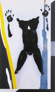 Gordon Bennett - Mirror (Altered Body Print: Dismember  Remember 2)